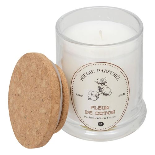 Bougie Parfumée "hapo" 150g Fleur De Coton