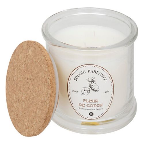 Bougie Parfumée "hapo" 500g Fleur De Coton