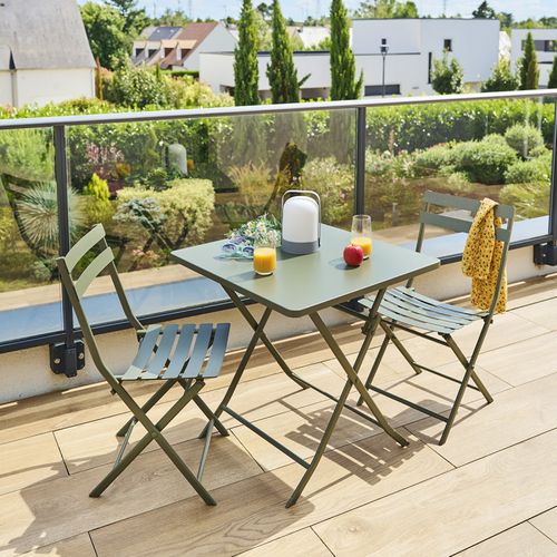 Table Carrée Pliante Greensboro 2p Laurier