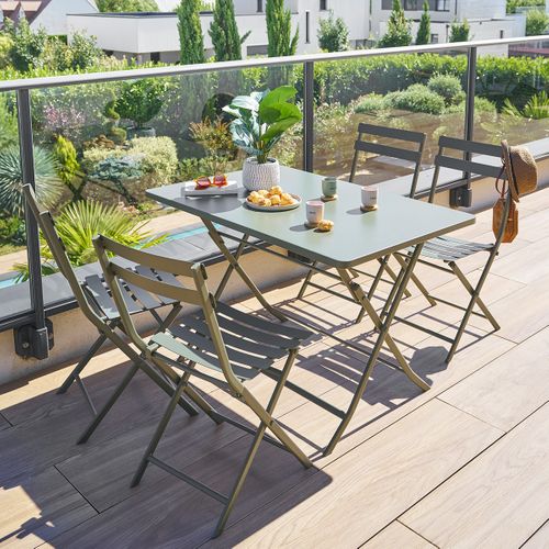 Table Rectangulaire Pliante Greensboro 4p Laurier