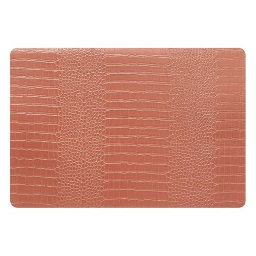 Set De Table Imprimé "croco" 33x49cm Orange