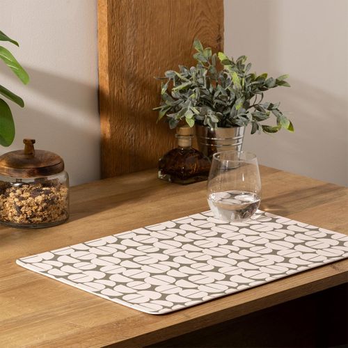 Set De Table Imprimé "fev" 30x45cm Vert