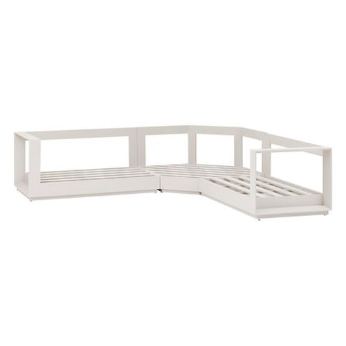 Salon De Jardin D'angle En Aluminium 5 Places Allure - Avoine