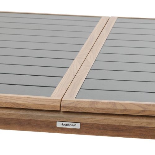 Table De Jardin Extensible "axiome" Graphite et Honey 10 Places En Aluminium