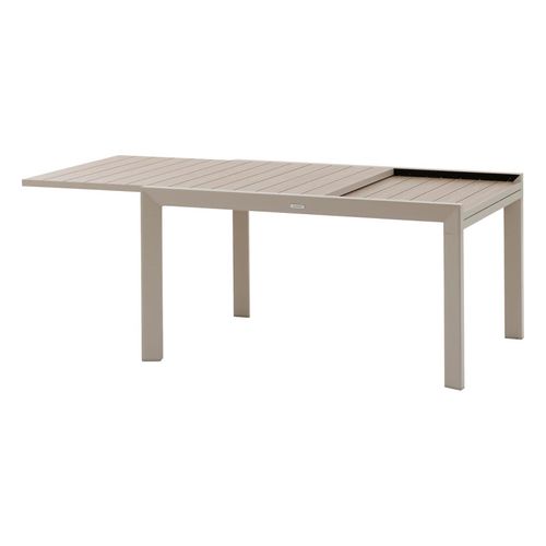 Table Extensible 10 Places Evasion Effet Bois Lin/argile Hespéride