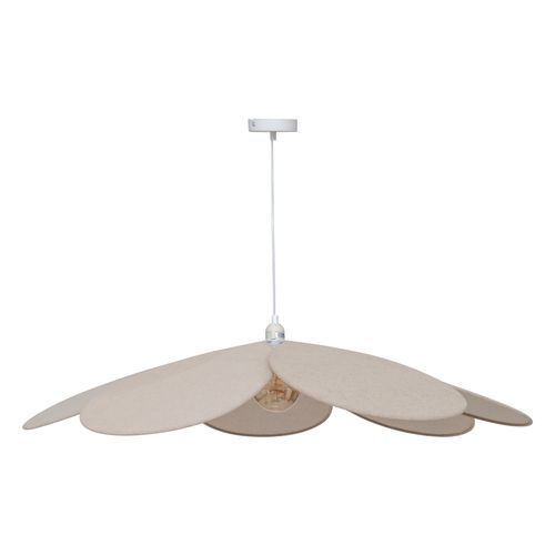 Suspension pétale D. 100 cm NAYA Beige