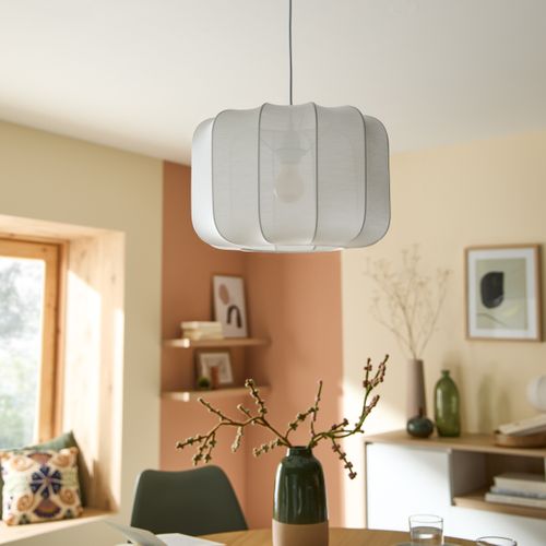 Suspension D. 37 cm TOBIE Blanche