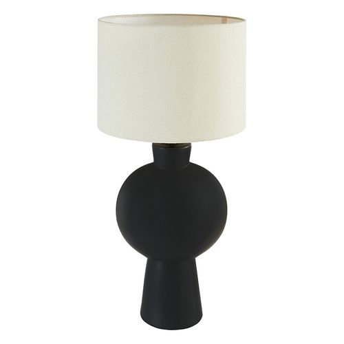 Lampe à Poser Yulia 59 Cm Céramique Noir Atmosphera