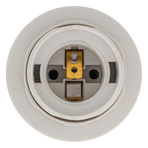 Lampe à Poser Travis 25 Cm Verre Blanc Et Bois Atmosphera