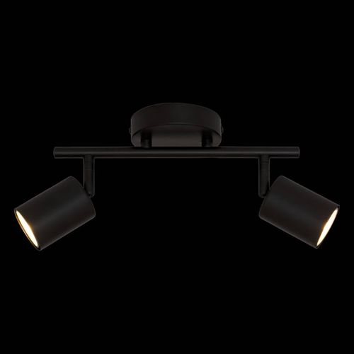 Applique 2 Lampes Vico Métal Noir Atmosphera