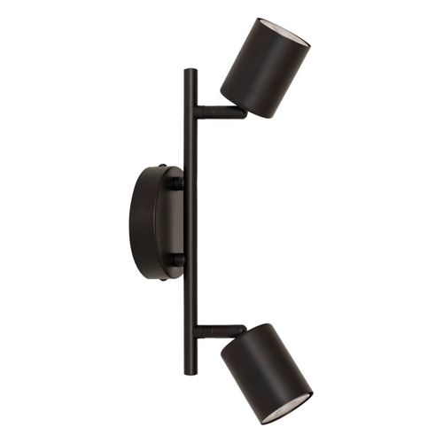 Applique 2 Lampes Vico Métal Noir Atmosphera