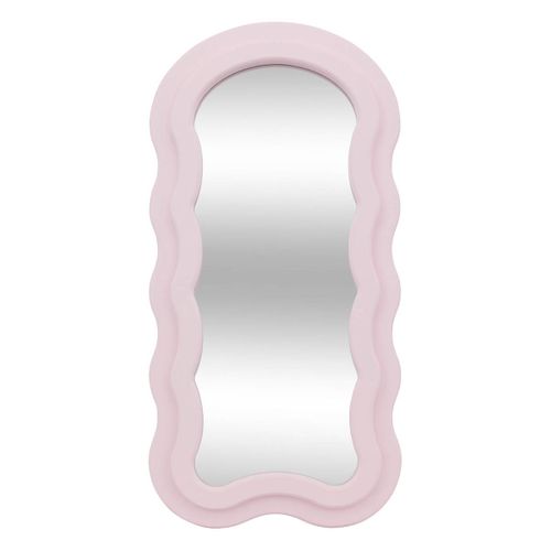 Miroir Vague "ayna" Rose 60x30cm