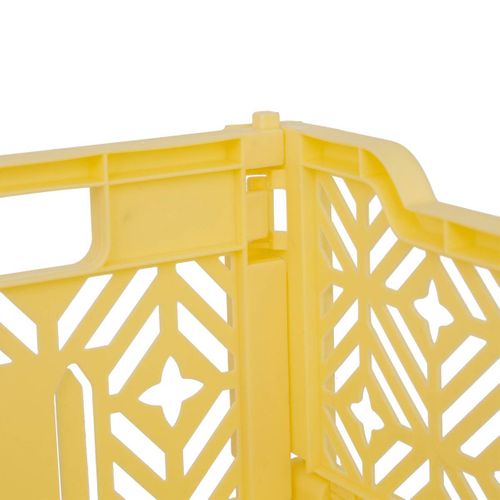 Cagette Pliante "arry" Jaune 31x20x11,5cm