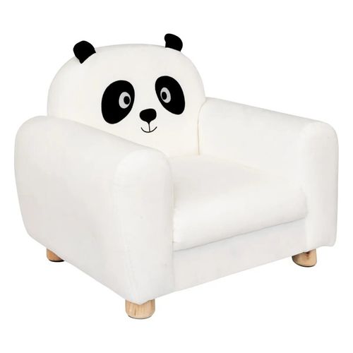 Fauteuil Enfant Panda Blanc