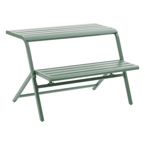 Ensemble De Balcon En Acier 2 Places Drilia - Vert Olive
