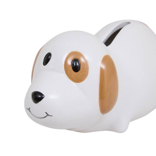 Tirelire Chien Scott L.15cm Céramique