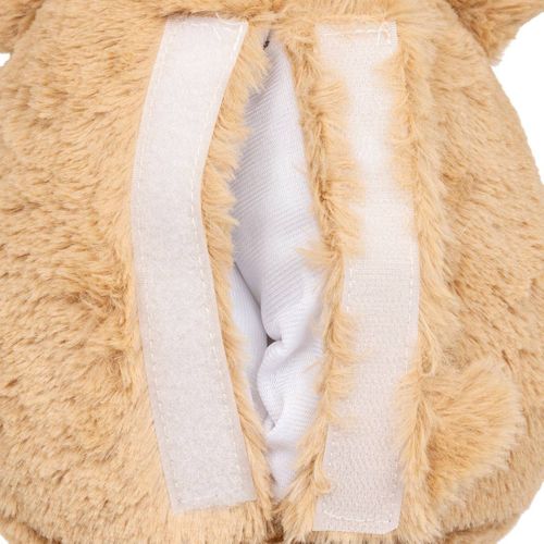 Veilleuse à Pile Multifonctions H.27cm Peluche Marron