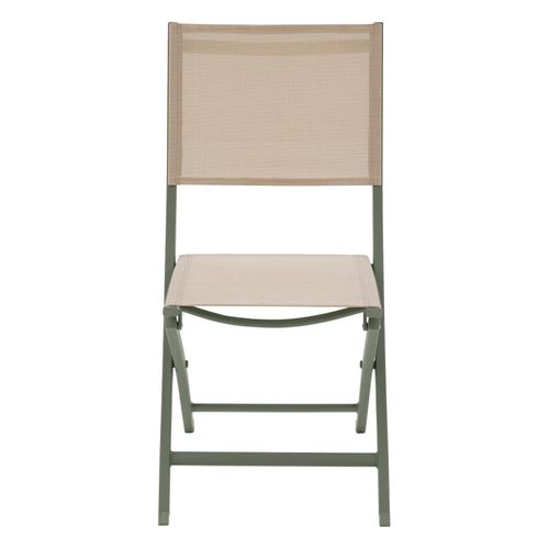 Chaise Pliante Extérieur Essentia  Lin/laurier Hespéride