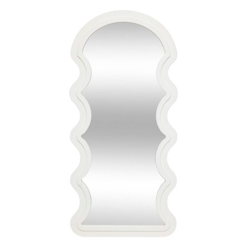 Miroir Mural Vague Emily - Blanc
