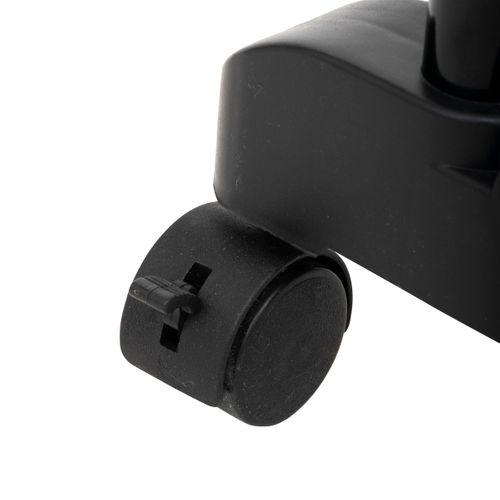 Portant à Vêtements Double En Métal Effet Bois Extensible En Hauteur H 165 Cm