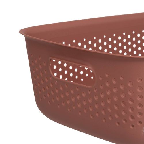 Panier "tila" 10l Sienne En Plastique