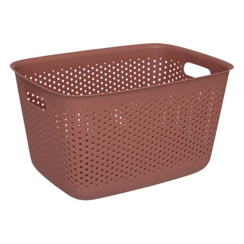 Panier "tila" 17l Sienne En Plastique