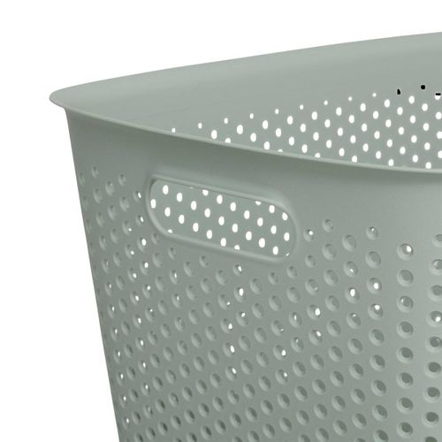 Panier "tila" 17l Sauge En Plastique