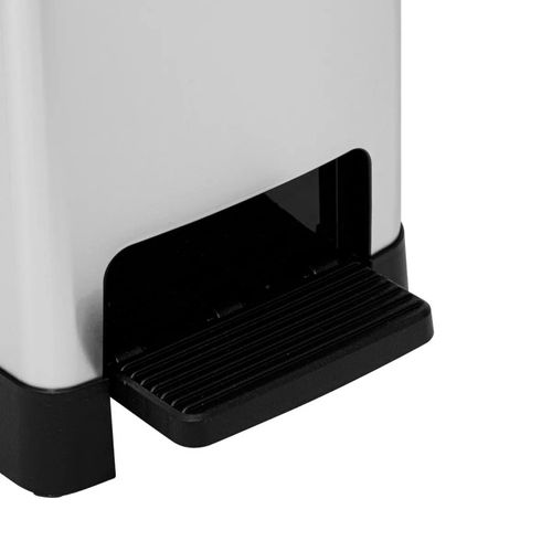 Poubelle à pédale 40L SLIM SOFT Gris / Noir