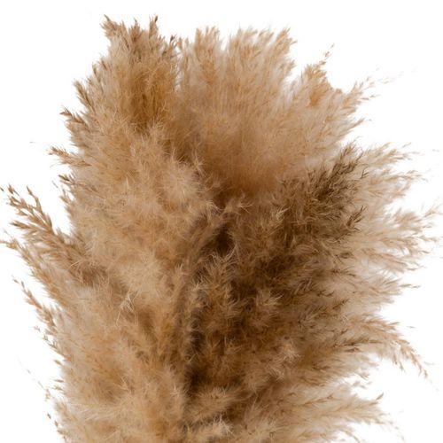 Composition Florale Avec Vase "glen" Vase En Céramique Blanc H42cm