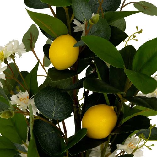 Bouquet Artificiel Citrons "gilda" 64cm Multicolore