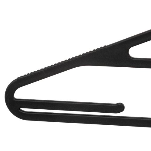 5 Cintres Antidérapants "hang'up" Noir L41cm