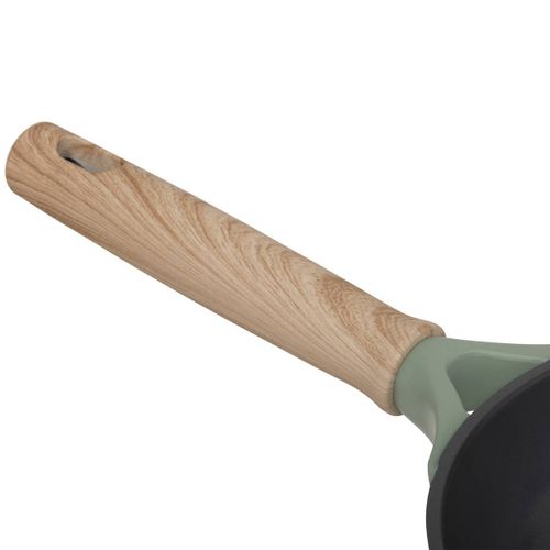 Poêle "horizon" En Aluminium Forgé Vert D24cm