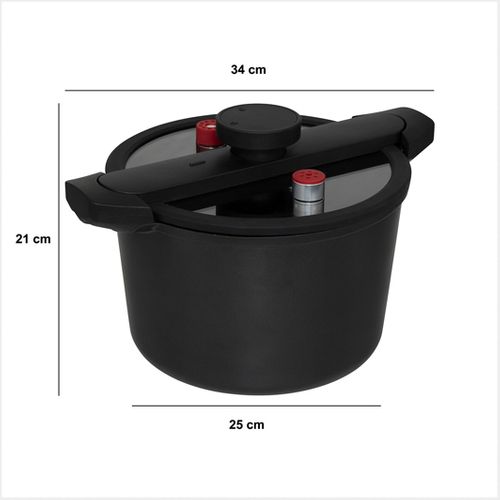 Cocotte Basse Pression 6l En Aluminium