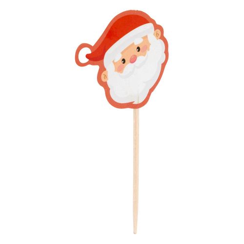 50 Caissettes Cupcakes 25 Piques Noël