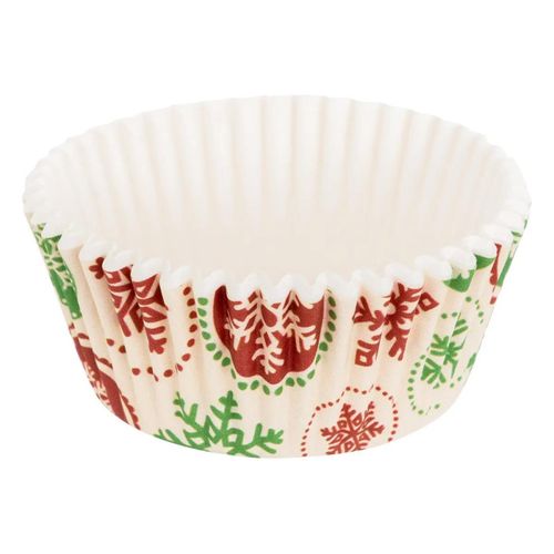 50 Caissettes Cupcakes 25 Piques Noël