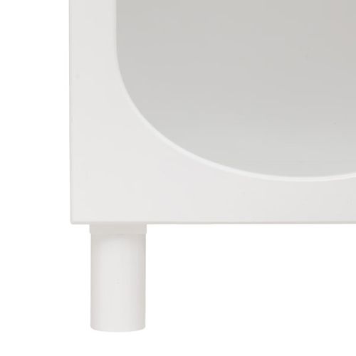 Meuble Bas 4 Niches Tara Blanc Atmosphera