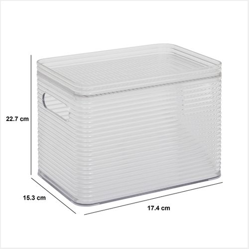 Boîte De Rangement "plastor" Gris 4,5l