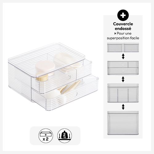 Organisateur De Tiroir "plastor" 23,3x10,5cm