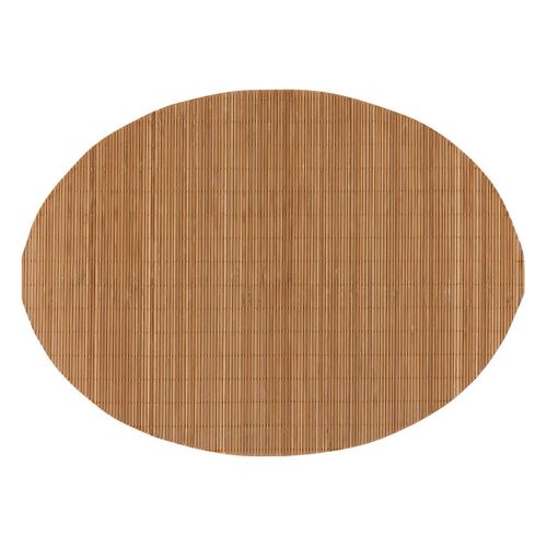 Set De Table Ovale "bambou" 35x48cm Naturel