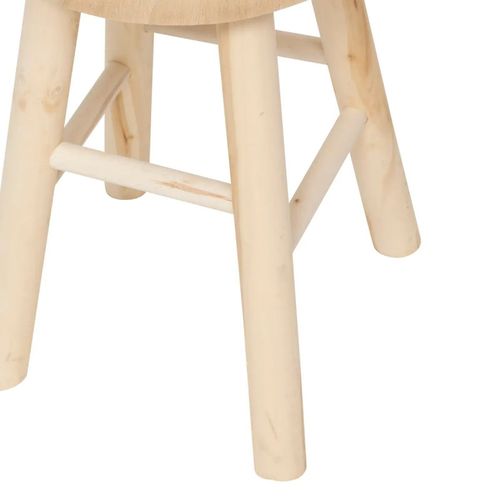 Tabouret D'appoint Nyaz D28 Bois Naturel Atmosphera