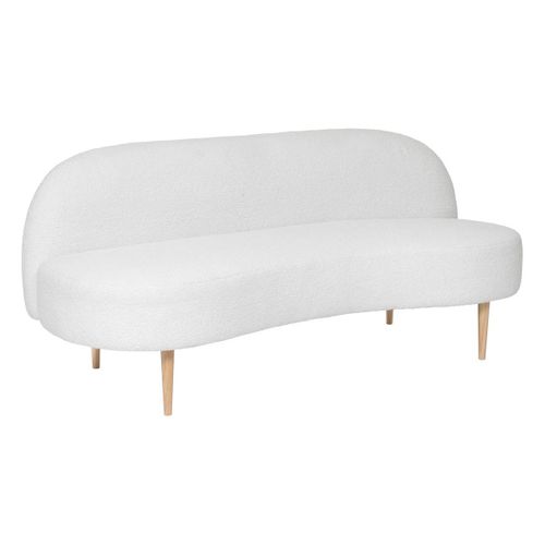 Banquette "insi" 2 Places Blanc 172x75x72cm