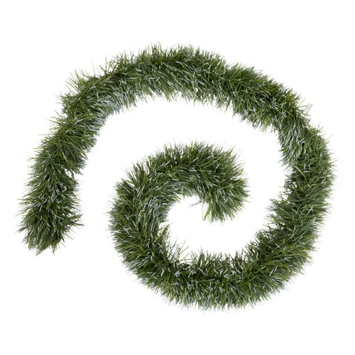 Guirlande De Noël Boa Large 15 Cm Vert Longueur 2 Mètres