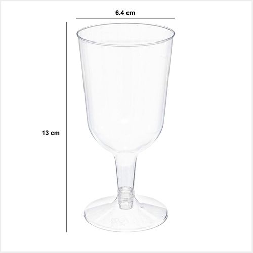 12 Verres à Vin Réutilisables "cocktail" 15cl