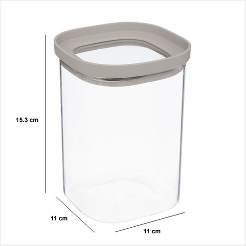 Bocal "hermet" 1l En Verre Avec Couvercle Hermétique