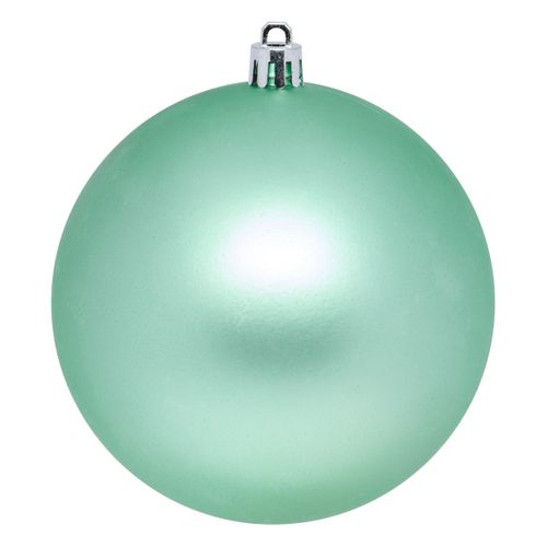 Déco De Sapin Lot De 4 Boules De Noël Gm D 10 Cm - Vert Amande