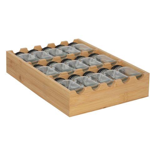 Présentoir à Épices "bambou Cuisine" 15 Pots