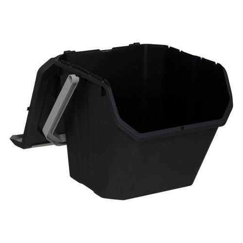 Poubelle De Tri 24l En Plastique Noir