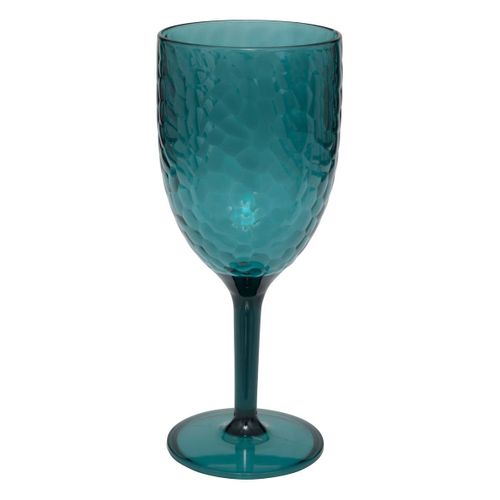 Verre à Vin Martelé "estiva" Bleu