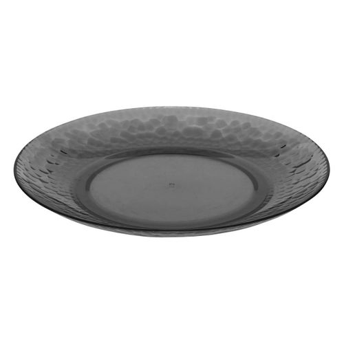 Assiette "estiva" Gris Charbon D20cm