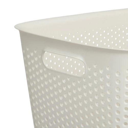Panier "tila" 17l Gris En Plastique